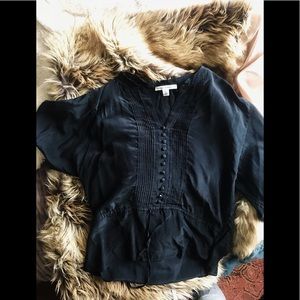 100% silk Banana Republic top